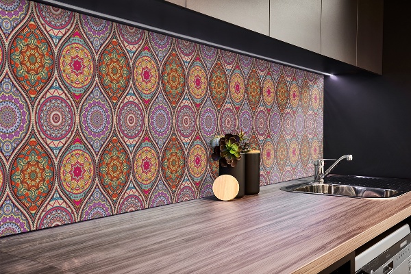 Obkladový panel do kuchyně Dekoratívna krásna mandala