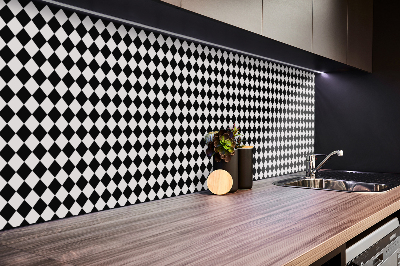 Obkladový panel do interiéru Šikmá šachovnica