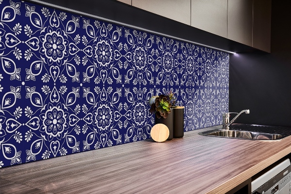Pvc panel do koupelny Portugalský azuzovaný