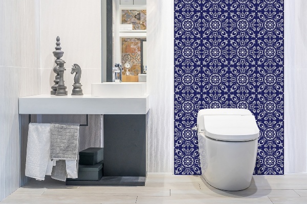 Pvc panel do koupelny Portugalský azuzovaný