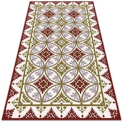 Zahradní koberec krásný vzor geometrický vzor