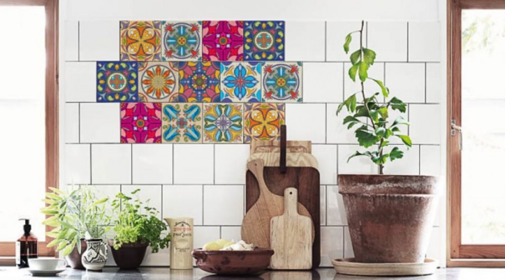 samolepky na dlaždice